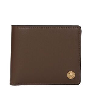 Versace Brown Leather Men's Wallet